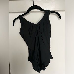 Yumiko Black Leotard